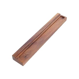 Walnut Wood Teacup Holder Solid Wood <b>Tea</b> Ceremony Accessory Flat Shape Durable For Kung Fu <b>Tea</b> <b>Set</b> Storage - Product Image 3