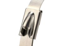 MG-SS hohe Qualität 4.6*200mm 316 Kugel schloss Selbst hemmender Edelstahl kabelbinder