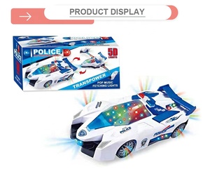 Modellino di Auto della Polizia 5D con Luci e Musica - Product Image 3
