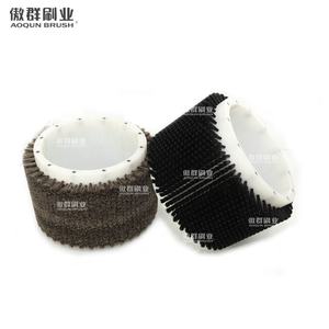 Brosse en nylon en spirale, brosse rotative industrielle pour le polissage - Product Image 1