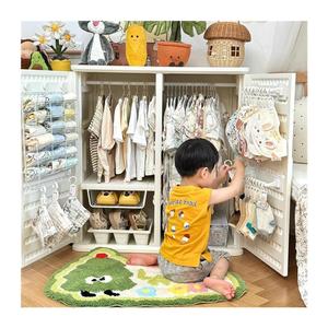 Scaffale Pieghevole Multifunzionale <span class=keywords><strong>da</strong></span> Parete per Camera dei Bambini, Organizzatore DIY <span class=keywords><strong>da</strong></span> Scrivania a 5 Ripiani per Asciugamani e Biancheria Intima - Senza Foratura - Product Image 5