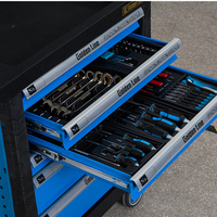 Chariot à outils roulant en fer à 6 tiroirs, personnalisable OEM, durable, avec serrure à clé, capacité 450 kg, pour réparation automobile, directement de l'usine