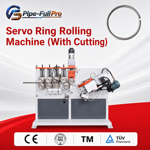 CNC Tube Rolling <b>Bending</b> <b>Machine</b> for Playground Round Square Rectangular Stainless Steel Pipe Ring Circle Cutting Forming - Product Image 1