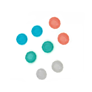 Phổ 3D phím điều khiển ngón tay cái Grips đối với <span class=keywords><strong>Nintendo</strong></span> <span class=keywords><strong>Switch</strong></span> 2/<span class=keywords><strong>Switch</strong></span> Pro điều khiển chống trượt phím điều khiển Mũ kim cương mô hình bìa - Product Image 3