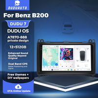 DUDUAUTO A7870 Android 13 2K écran autoradio lecteur multimédia pour Mercedes Benz B200 W169 W245 W639 Viano Vito Sprinter W906