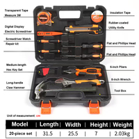 ZM 1014 20 pièces ensemble d'outils mécaniques ensemble complet d'outils professionnels boîte ensemble Kit de réparation de voiture outils