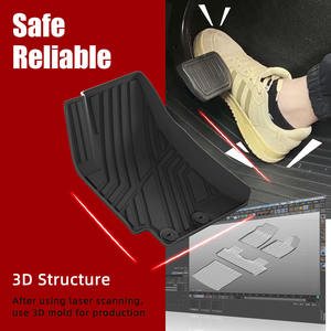 Alfombrilla de Coche 3D TPE de Alta Calidad, Juego Completo, Impermeable, Antideslizante, Antipolvo, para <span class=keywords><strong>Kia</strong></span> Sonata5 2017-2023 Fuel - Product Image 3