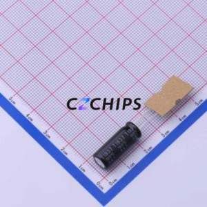 Condensador Electrolítico de Aluminio de Orificio Pasante 50ZLH180MEFCT78X20, Orificio Pasante, D8xL20mm 180uF 20% 50V 3.5mm - Product Image 2