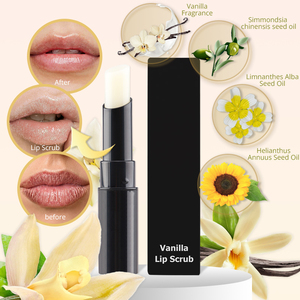 Commercio all'ingrosso Logo personalizzato Oem ODM Vegan <span class=keywords><strong>balsamo</strong></span> per le labbra <span class=keywords><strong>e</strong></span> Scrub zucchero esfoliante vaniglia riparazione labbra etichetta privata - Product Image 2
