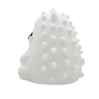 Lampe de nuit portable pour bébé en silicone souple rechargeable, décoration kawaii pour chambre d'enfant, mignonne lampe de nuit hérisson pour enfants, cadeaux pour enfants