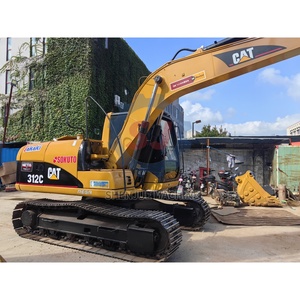 Excavatrice Cat312C d'occasion, qualité supérieure avec moteur Cat d'origine, pour la construction routière, la rénovation municipale et les travaux de terrassement - Product Image 5