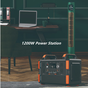Station d'alimentation personnalisable, charge rapide, batterie externe, affichage numérique LED, système d'énergie solaire, batterie LiFePO4, station d'alimentation 1200W - Product Image 3