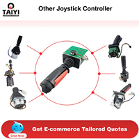 Plateforme de travail aérienne 2441305220, élévateur à ciseaux, nacelle élévatrice, contrôleur de joystick industriel à 10 fils, marque TAIYI, garantie 1 an