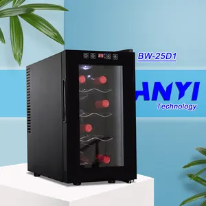 LANYI8ボトルワインクーラー冷蔵庫シングルゾーン熱電冷蔵庫自立型キャビネット