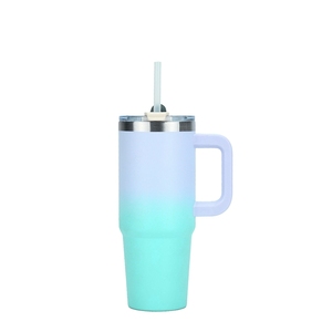 China Brand Watersy 40oz vaso de acero inoxidable vaso grabado con láser para café Arco Iris cobre brillo sublimación - Product Image 1