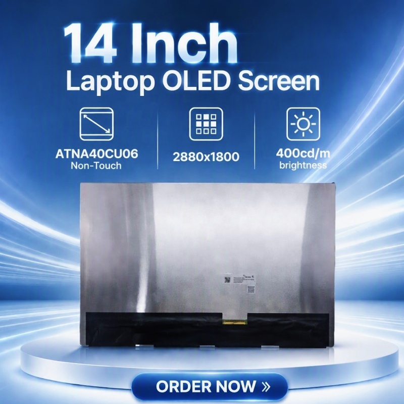New 14 Inch OLED <strong>Laptop</strong> <strong>Screen</strong> <strong>Replacement</strong> ATNA40CU06/ATNA40CU08/ATNA40CU09 2880x1800 LCD Monitor Display Panel for Business Use