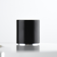 Couvercle magnétique noir mat de petite et grande taille, bouchon magnétique blanc mat de luxe pour flacon de parfum