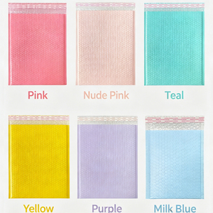 Wholesale Multi-color Biodegradable PP Bubble Bag 2 Mil Thickened Co-extruded Poly Bubble Film Advanced Foam <b>Envelope</b> Packaging - Product Image 2