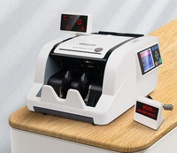 UN-56 Machine de comptage d'argent portable CIS UV MG IR Machine de comptage d'argent pour compteur de billets Prise en charge des devises CAD