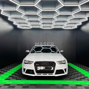 Độ Sáng Cao Thay Đổi Độ Sáng Mật Ong Lược Đèn Nhà Để Xe Hình Lục Giác Làm Việc Ánh Sáng Cho Hội Thảo Xe Vẻ Đẹp Cửa Hàng - Product Image 3