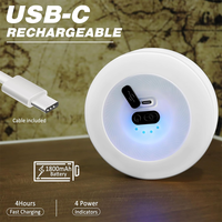 Rollable 2 en 1 Portable Camping Fairy Lights Rechargeable Led Fairy Lights Étanche Camping String Light