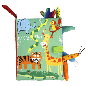 Livre en tissu doux interactif pour l'éveil et l'apprentissage précoce des bébés et des jeunes enfants – Outil éducatif parent-enfant – Offre spéciale - Product Image 1