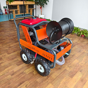 <span class=keywords><strong>Hidrolimpiadora</strong></span> de gasolina multifuncional para doblar tuberías, limpiar alcantarillas y tareas fiables de desobstrucción de drenaje - Product Image 1