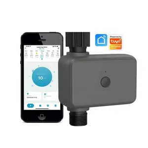 Oem Tuya Wifi Auto Apparaat Tuin Balkon Regendetectie Slim Irrigatiesysteem Controle Tuinieren Irrigatie Automatische Watertimer