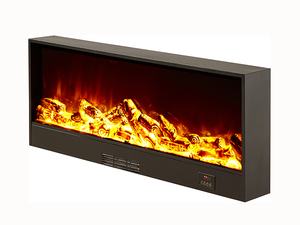 Chimenea Eléctrica Redonda de Madera Decorativa de 110V/240V, Ideal para Hogar y Hotel, con Funcionamiento en Inglés y Buenas Reseñas - Product Image 4
