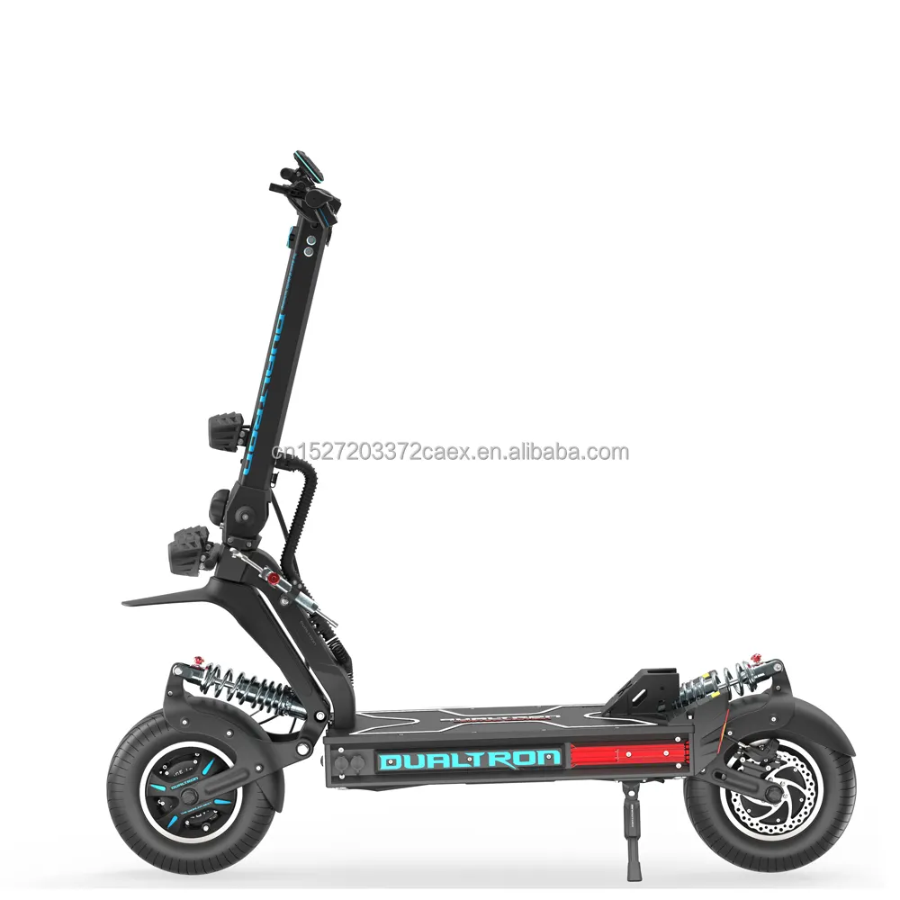 Minimotors Dualtron X sınırlı elektrikli Scooter 84V 60AH çift motor hızı 110 km/saat katlanabilir elektrilelektrikli tek tekerlekli taşıt