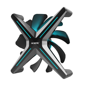 Ventilador de PC ALSEYE de Diseño Especial X12 con Aspas <span class=keywords><strong>Anti</strong></span>-espiral, Color Garay, 120mm ARGB para Juegos de PC - Product Image 3