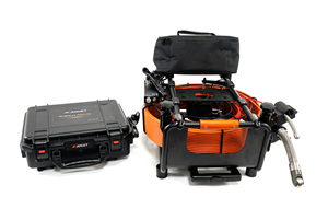 Caméra d'inspection des canalisations AMJET R22-MAX à double objectif, 1080P HD, localisateur 512 Hz intégré, câble de 50 m, équipement de plomberie industrielle - Product Image 1