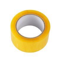 Ruban adhésif d'emballage en BOPP transparent acrylique 100m 48mm, activé à l'eau, renforcé, pour scellage de cartons, auto-adhésif puissant, avec logo pour l'emballage
