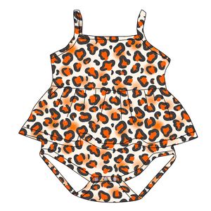 Envío Rápido, Falda de Tirantes Personalizada con Estampado para Bebés Niñas, Verano, Tejida, Ecológica, Transpirable, de Algodón y Fibra de Bambú - Product Image 4