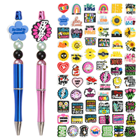 Perles focales en PVC mignonnes Promoproducts, personnalisables, pour la fabrication de stylos, perles fantaisie