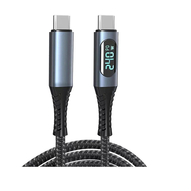 USB4.0 40Gbps Type C to C Cable PD3.1 240W Blazing-Fast Charging Cable 8K@60Hz for PS5 Nintendo Switch Galaxy S22 MacBook Pro
