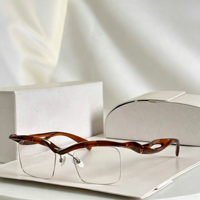 Lunettes de soleil unisexes tendance 2026, style rétro, luxe, dégradé, protection UV400, monture métallique intégrale