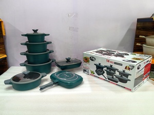 <span class=keywords><strong>Set</strong></span> BMN14-PIECE <span class=keywords><strong>di</strong></span> <span class=keywords><strong>Pentole</strong></span> per Riso e <span class=keywords><strong>Pietra</strong></span>, <span class=keywords><strong>Set</strong></span> <span class=keywords><strong>di</strong></span> <span class=keywords><strong>Pentole</strong></span> per Zuppa <span class=keywords><strong>in</strong></span> Alluminio Combinato - Product Image 3