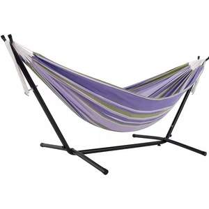 Support de <span class=keywords><strong>hamac</strong></span> en métal brésilien, mobilier d'extérieur, balançoires de <span class=keywords><strong>jardin</strong></span> <span class=keywords><strong>pour</strong></span> le camping, chaise suspendue de plage, <span class=keywords><strong>hamac</strong></span> en nylon confortable - Product Image 1