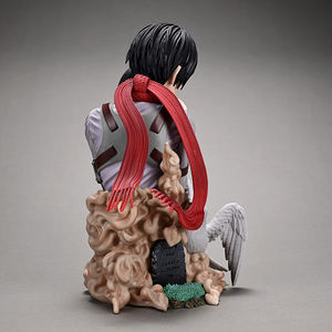 Produit de haute qualité Attaque des Titans Baiser de la <span class=keywords><strong>mort</strong></span> Eren Jager S'embrasser dans la tête Baiser Mikasa Ackerman Modèle Figurine d'anime Personnage de dessin animé - Product Image 6
