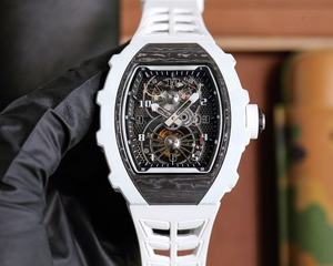 Montre mécanique pour homme de haute qualité, mouvement tourbillon, boîtier en acier inoxydable, fonction luminescente, calendrier perpétuel, 22 mm - Product Image 1