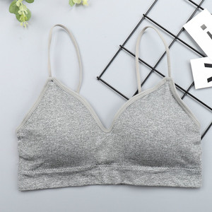 High Elastic <b>Bra</b> Women Gathering Bralette Push up <b>Bra</b> Summer Anti-light Korean Style Wild <b>Bra</b> Tube Top Sexy No Rims Lingerie - Product Image 2