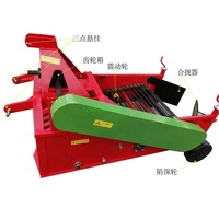 Machinerie agricole à trois points de suspension, arracheuse de pommes de terre/arracheuse de carottes commerciale/récolteuse de pommes de terre avec tracteur