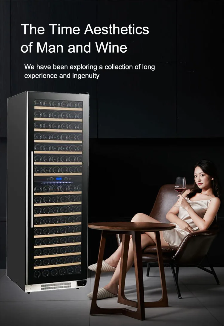 155 constant temperature wine cabinets, high-quality factory direct commercial freezers, cold storage and preservation