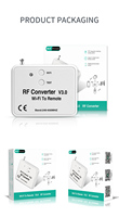 Portes automatiques universelles, volets roulants, portails, télécommande radio, contrôle RF Wifi, maison intelligente, pont RF
