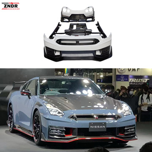 ชุดแต่งคาร์บอนไฟเบอร์สไตล์ GT-R Nismo สีดำคาร์บอน 100% ติดตั้งได้พอดี  ชุดสปอยเลอร์กันชนหน้า/หลังแบบติดตั้งเอง ฝากระโปรง อุปกรณ์เสริม - Product Image 1