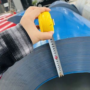 Bobina de acero Gi prepintada de bobina Ppgi de bajo precio/Ppgi/hoja de techo de acero Ppgi recubierta de Color RAL 1013 para construcción - Product Image 5