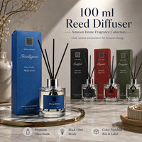 Diffuseur à bâtonnets 100 ml en boîte, Série Couleurs, pour marques de parfums d'intérieur Amz FBA