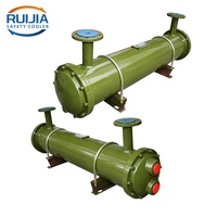 Échangeur de chaleur coquille-tubes résistant à la corrosion pour eau de mer, fabricant de refroidisseurs d'huile hydraulique pour moteurs diesel industriels