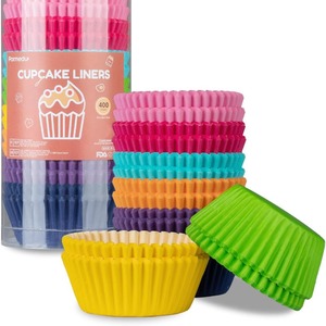 Stampo in Silicone Multicolore <span class=keywords><strong>per</strong></span> Torte, Biscotti, Muffin e Candele, Set di 12 Stampi <span class=keywords><strong>per</strong></span> Cupcake - Product Image 6